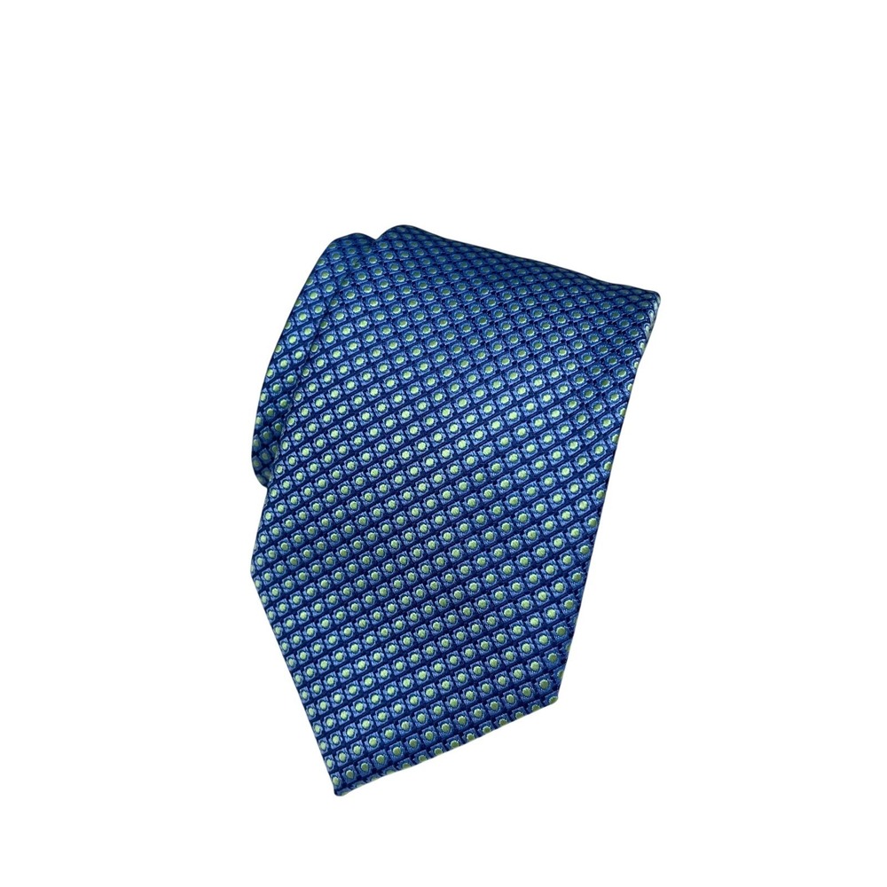 New Ted Baker London Neat Dot Silk Blend Tie in‎  Blue